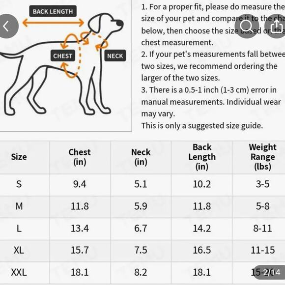 Dog Clothing Bundle Teal and Blue Tank Tops Size Large - Picture 8 of 11